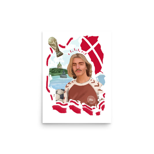 Denmark World Cup Poster