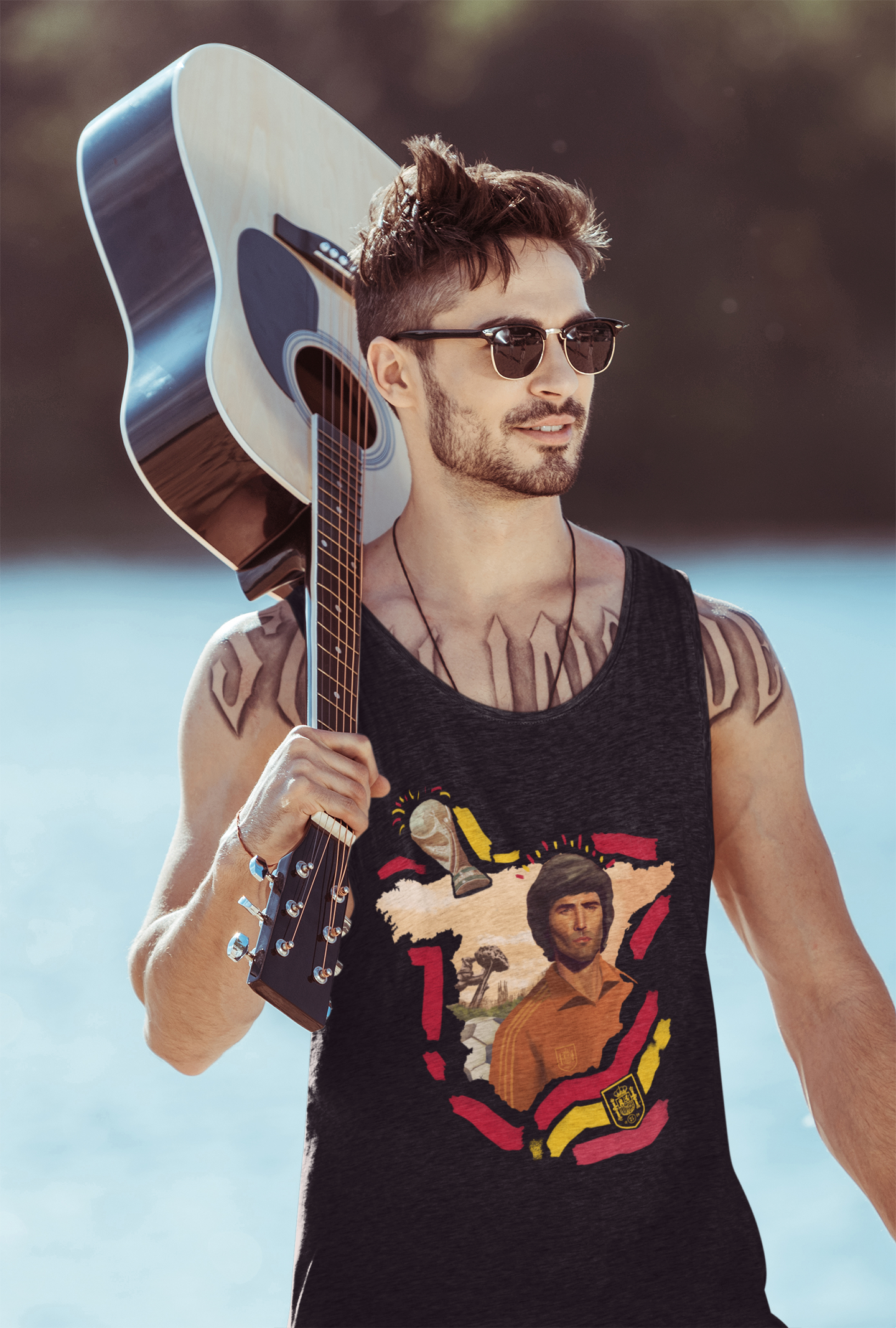 Spain World Cup Unisex Tank