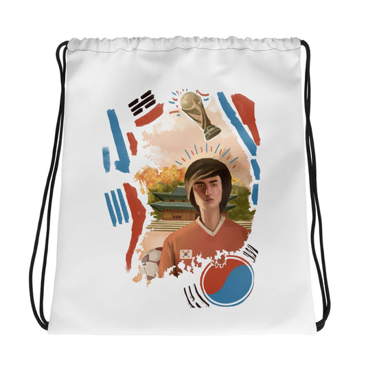 South Korea World Cup Drawstring Bag