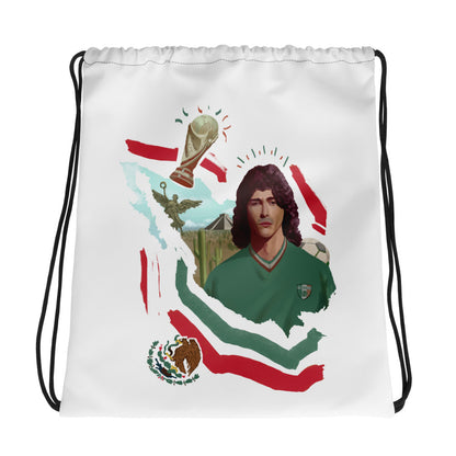 Mexico World Cup Drawstring Bag