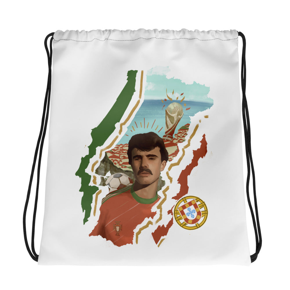 Portugal World Cup Drawstring Bag