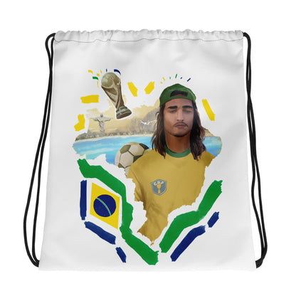 Brazil World Cup Drawstring Bag