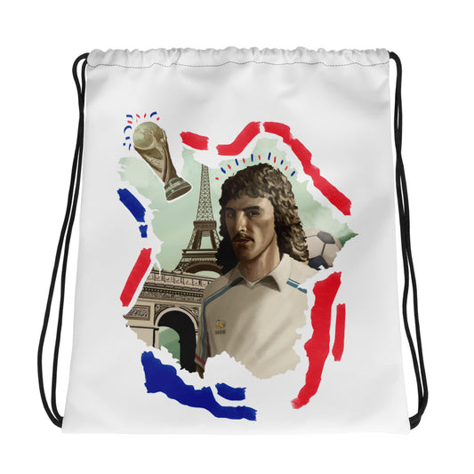 France World Cup Drawstring Bag