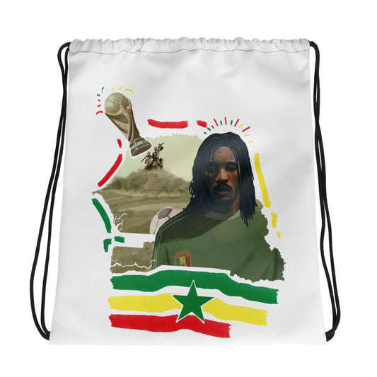 Senegal World Cup Drawstring Bag