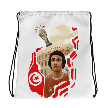 Tunisia World Cup Drawstring Bag