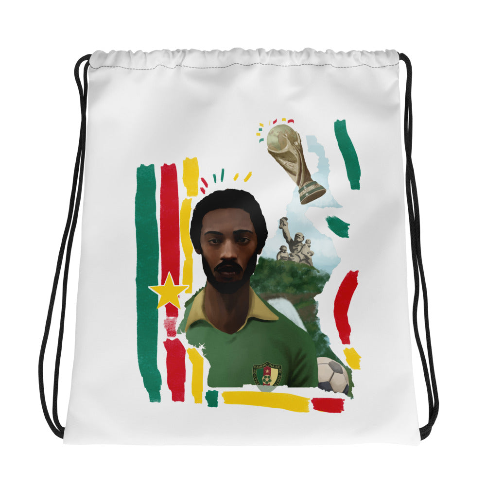 Cameroon World Cup Drawstring Bag