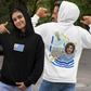 Uruguay world cup black white hoodie