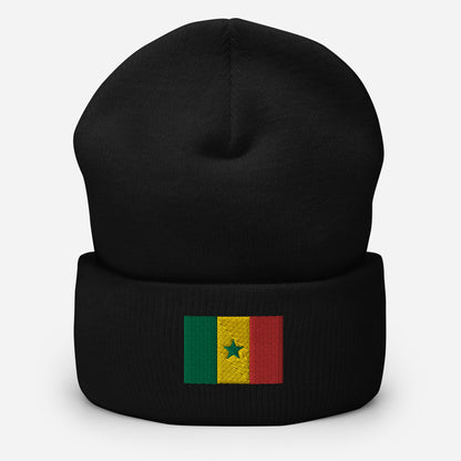 Senegal Cuffed Beanie