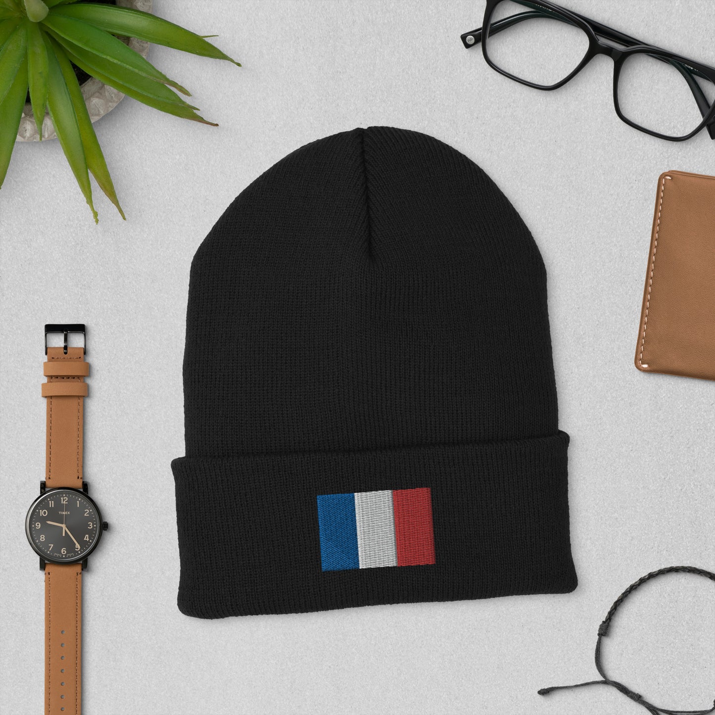 France Cuffed Beanie