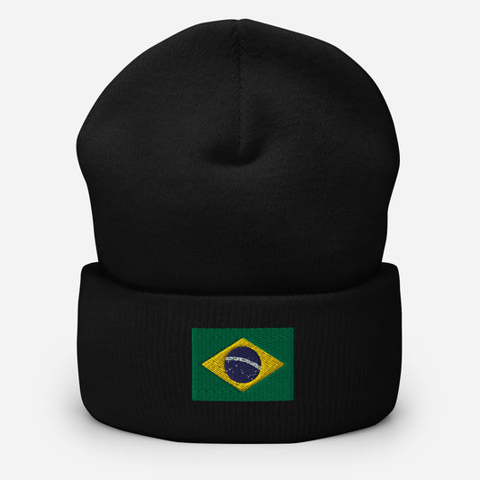 Brazil Cuffed Beanie