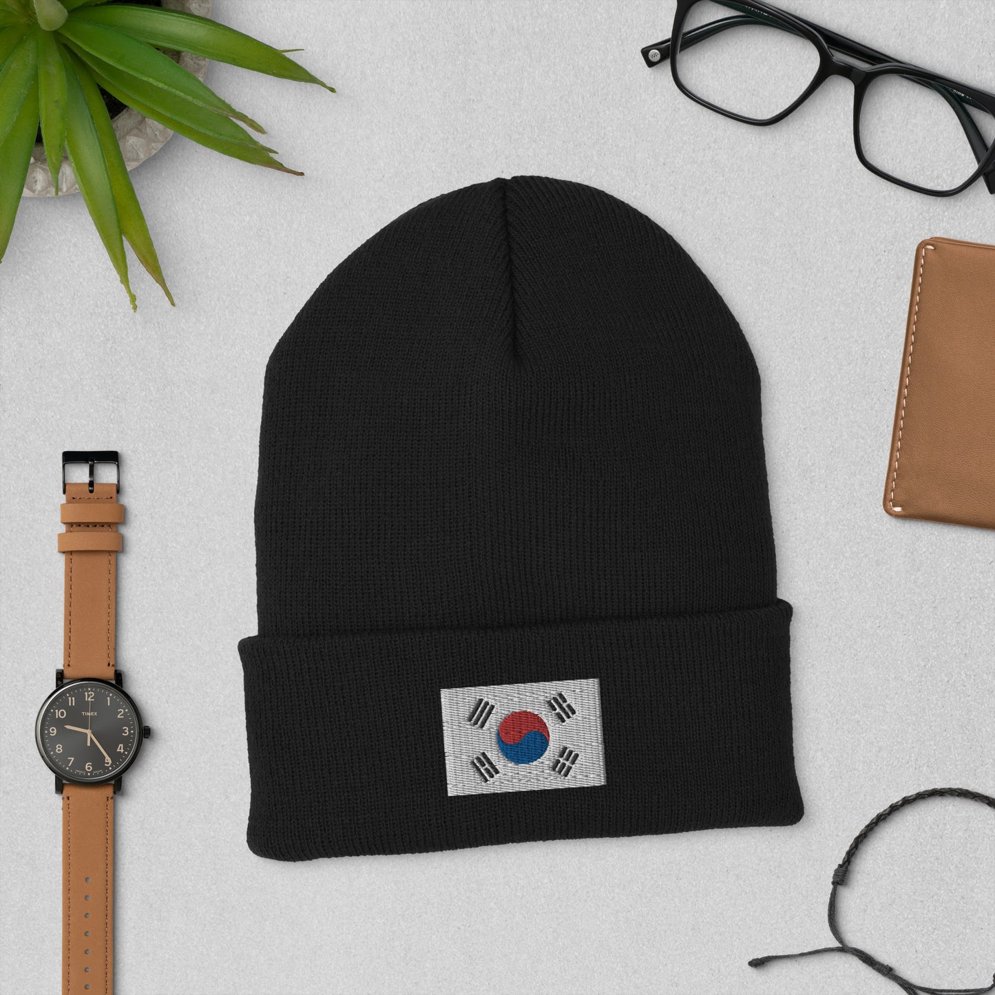 South Korea Cuffed Beanie