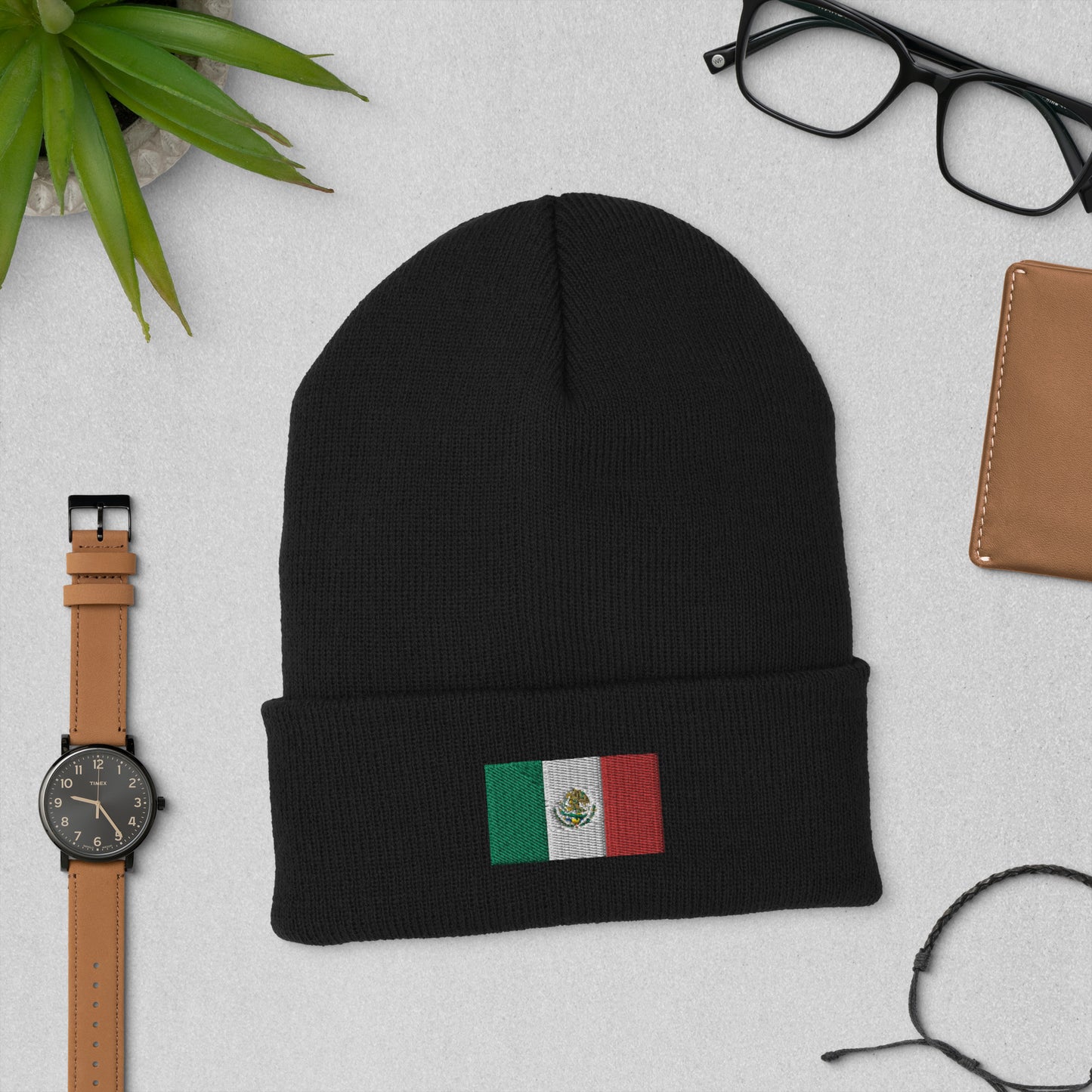 Mexico Cuffed Beanie