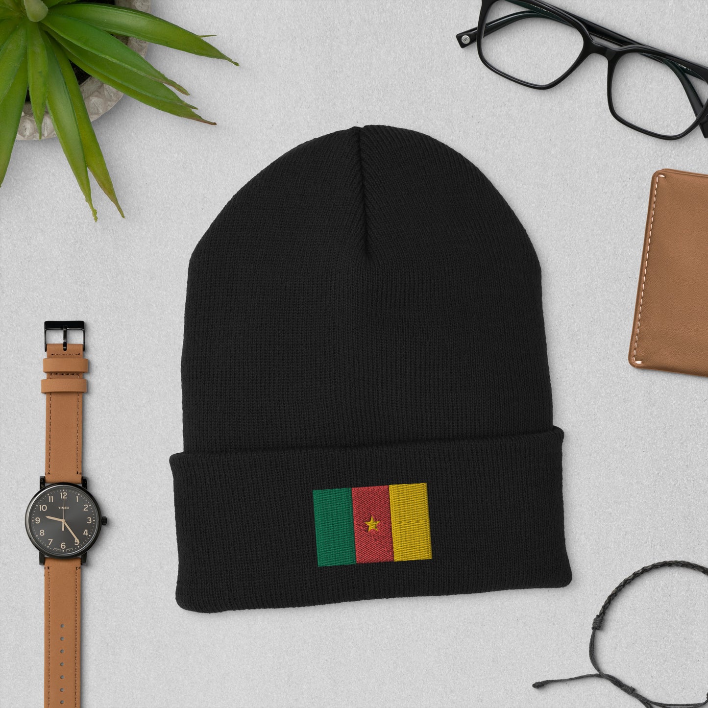 Cameroon Cuffed Beanie