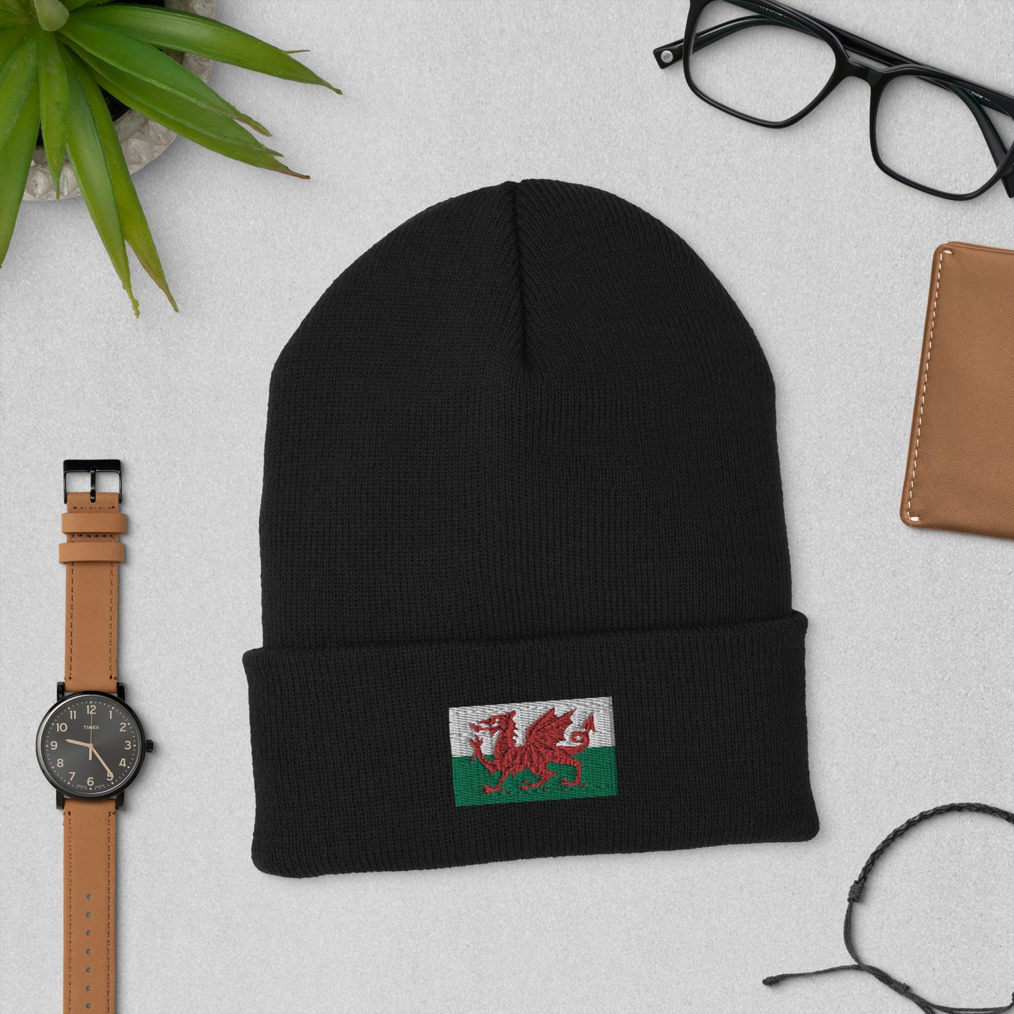 Wales Cuffed Beanie