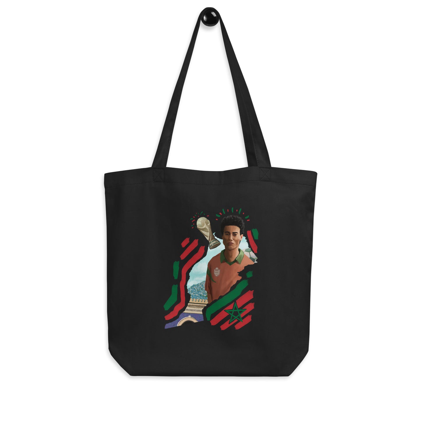 Morocco World Cup Eco Tote Bag