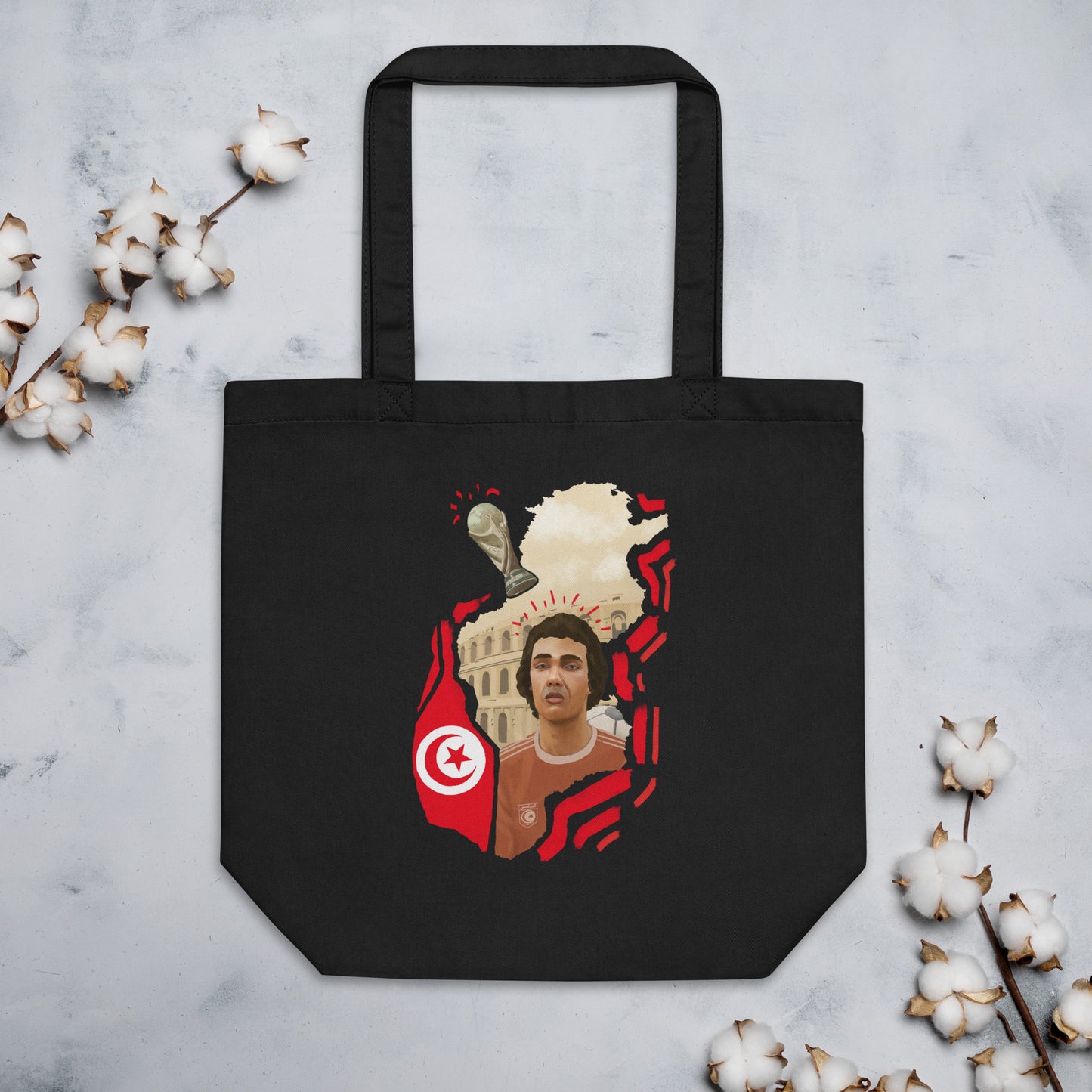 Tunisia World Cup Eco Tote Bag