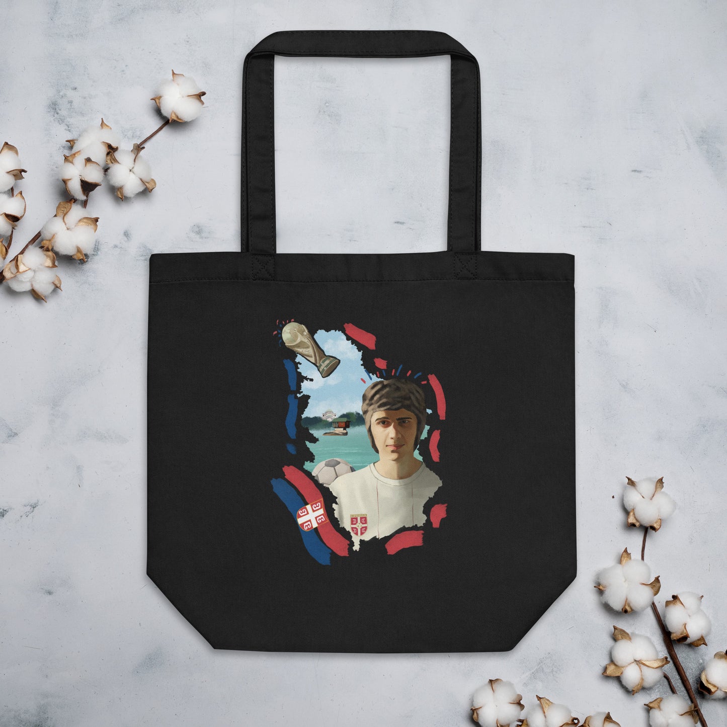 Serbia World Cup Eco Tote Bag