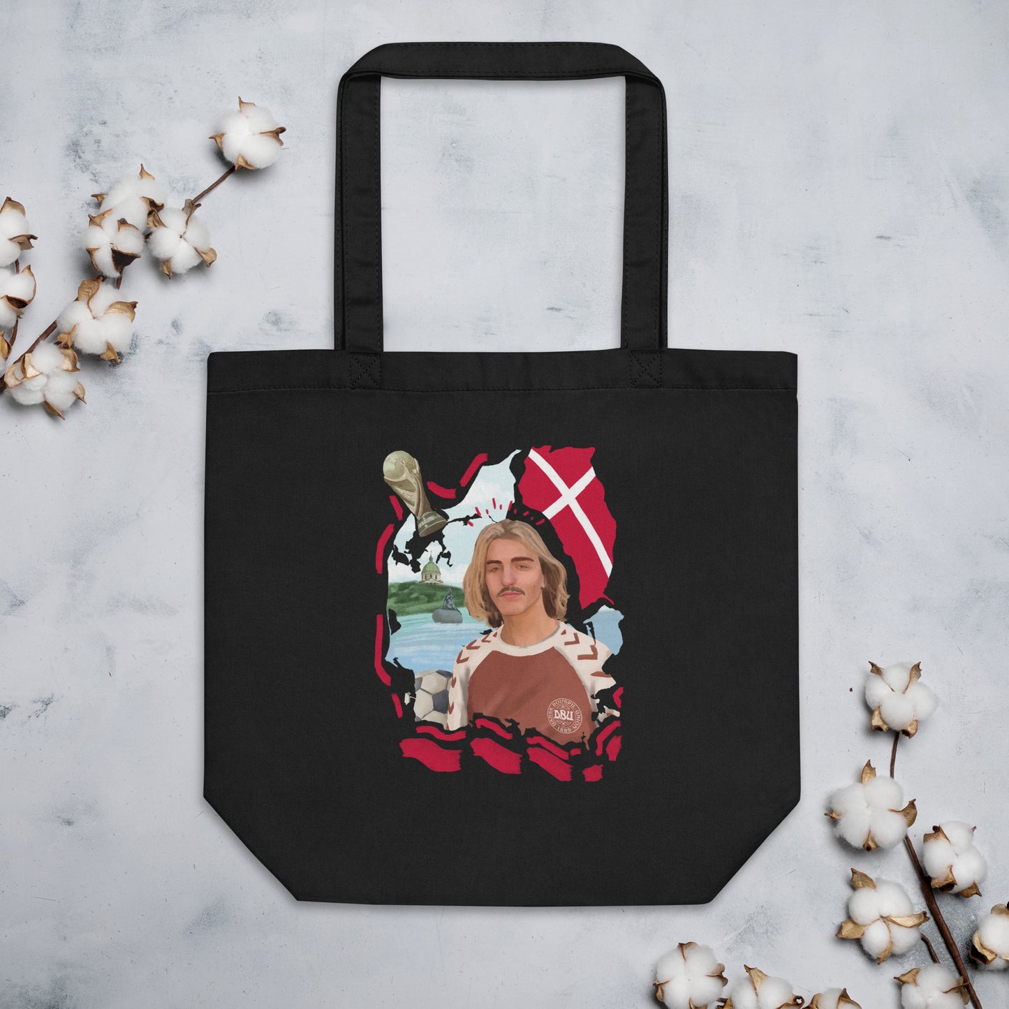 Denmark World Cup Eco Tote Bag