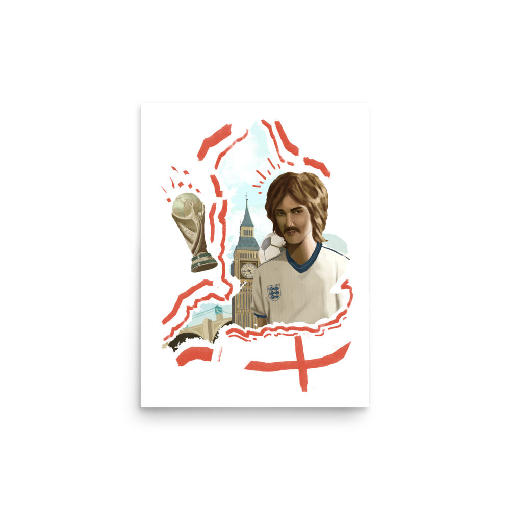 England World Cup Poster