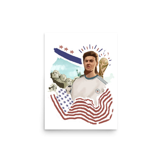 USA World Cup Poster