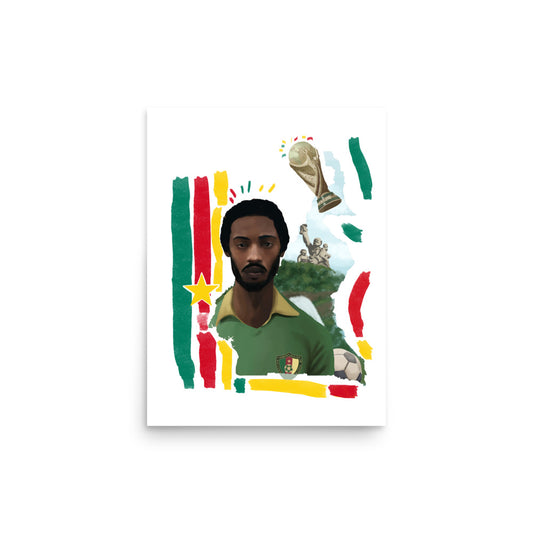 Cameroon World Cup Poster