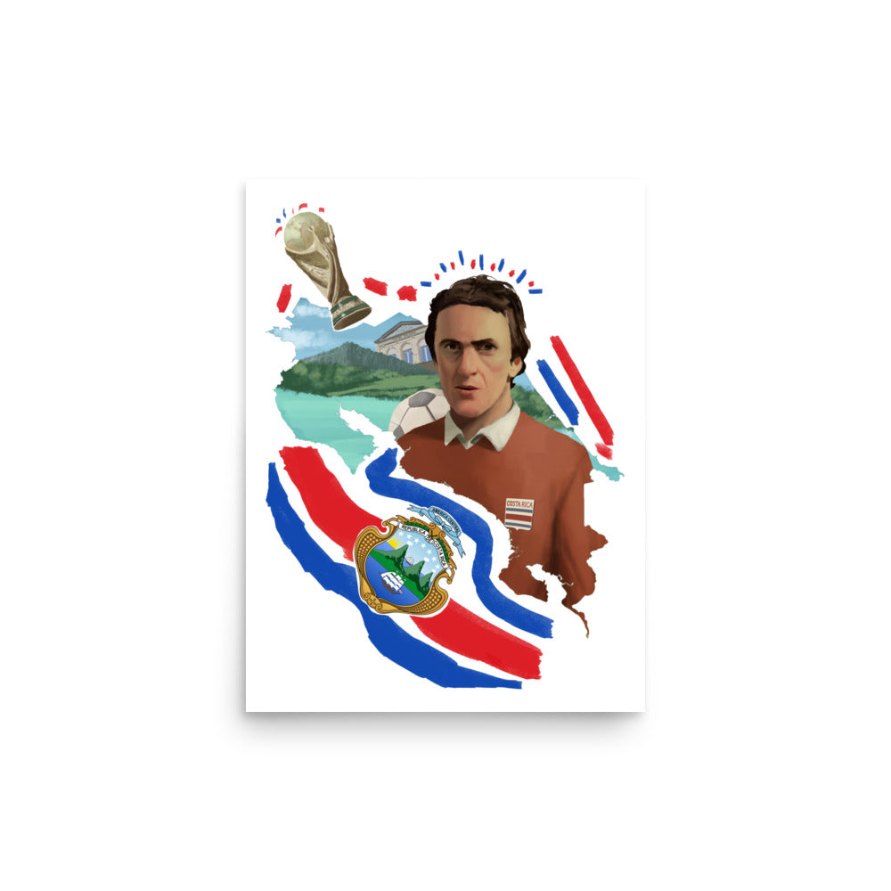 Costa Rica World Cup Poster