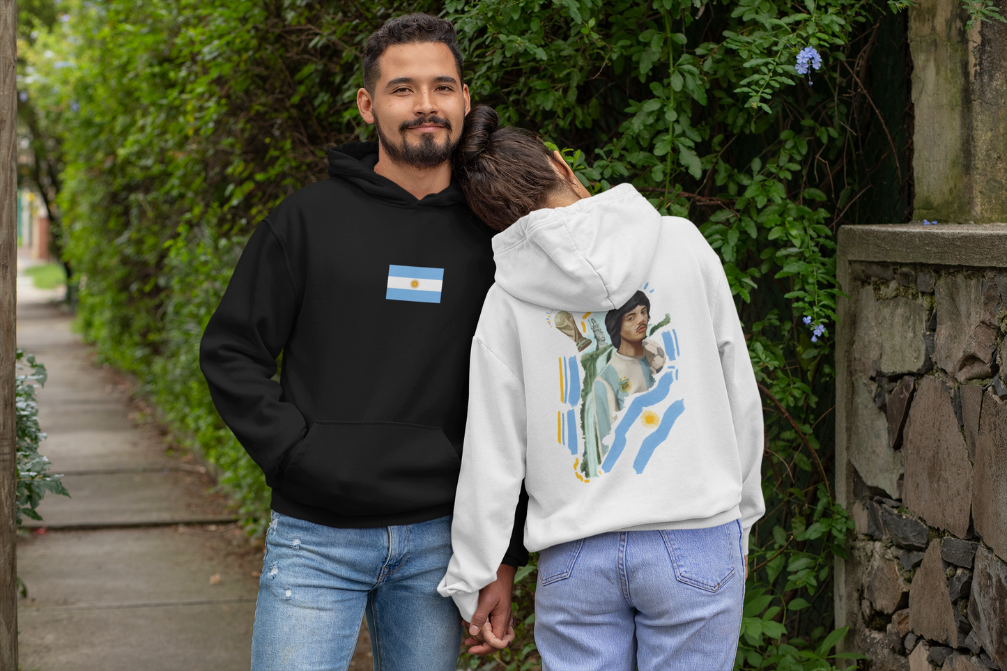 Argentina world cup black hoodie