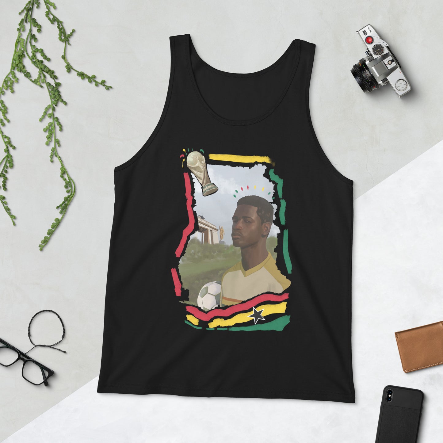 Ghana World Cup Unisex Tank