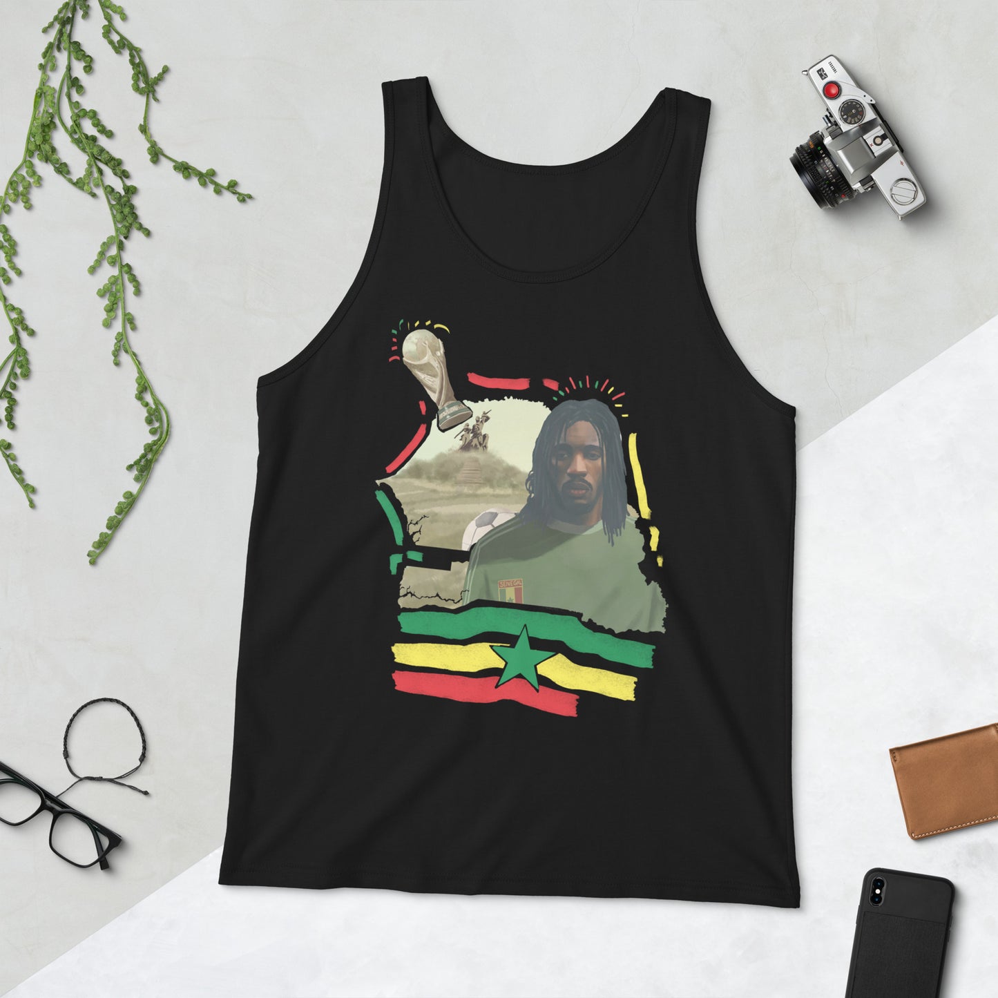 Senegal World Cup Unisex Tank