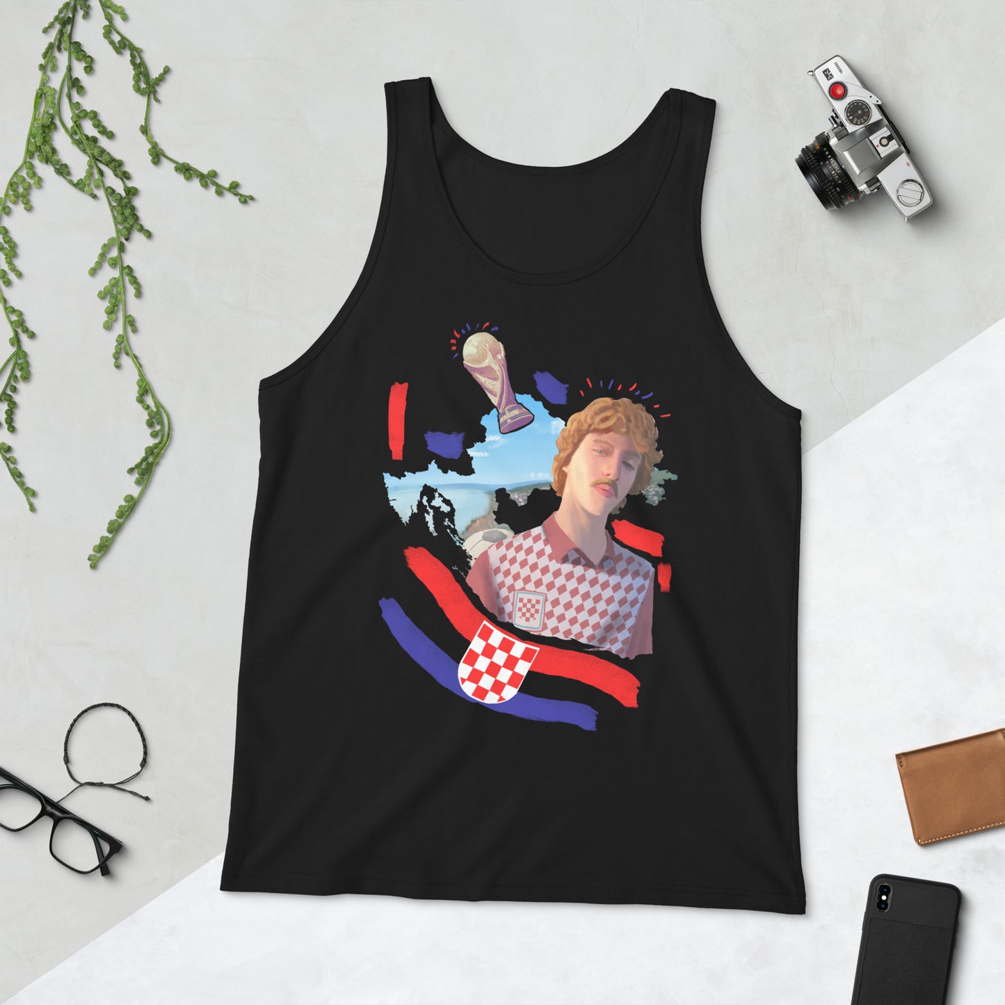 Croatia World Cup Unisex Tank