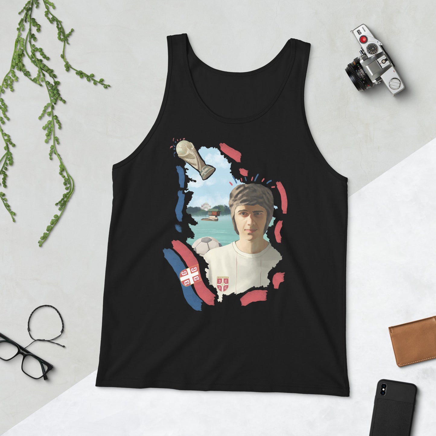 Serbia World Cup Unisex Tank