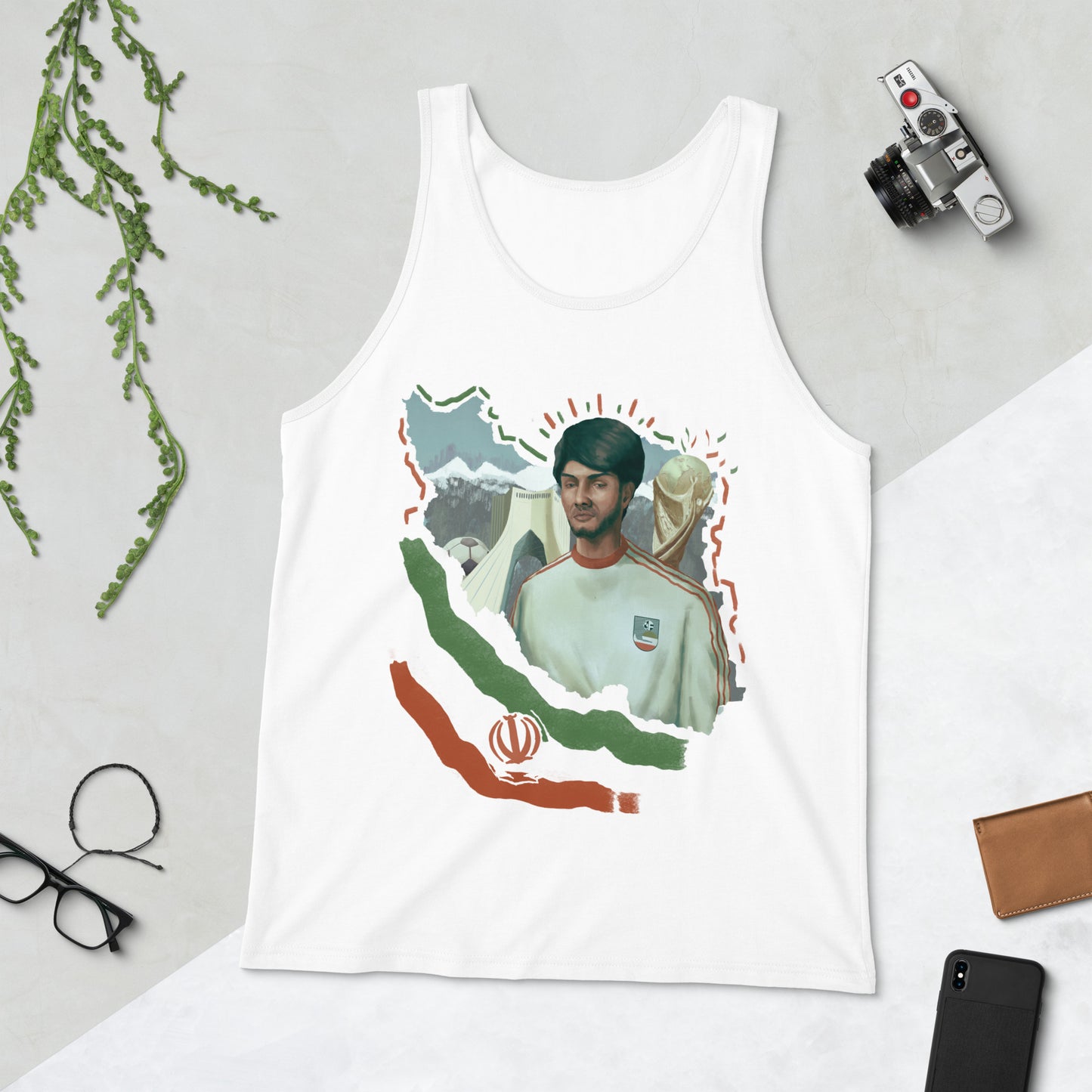 Iran World Cup Unisex Tank