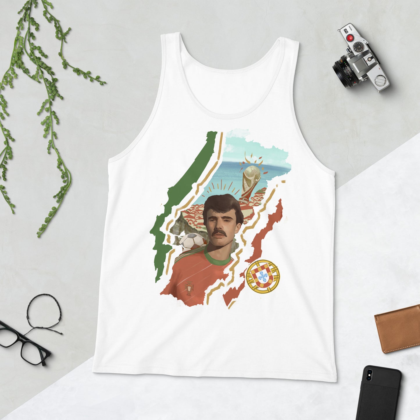 Portugal World Cup Unisex Tank Top