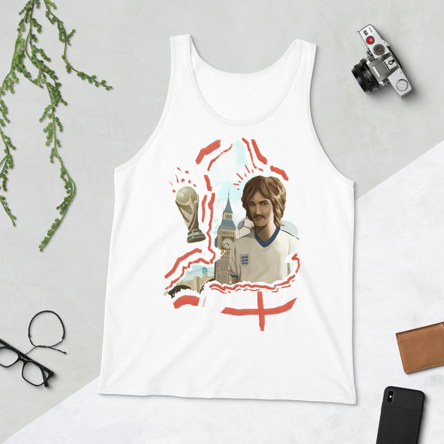 England World Cup Unisex Tank