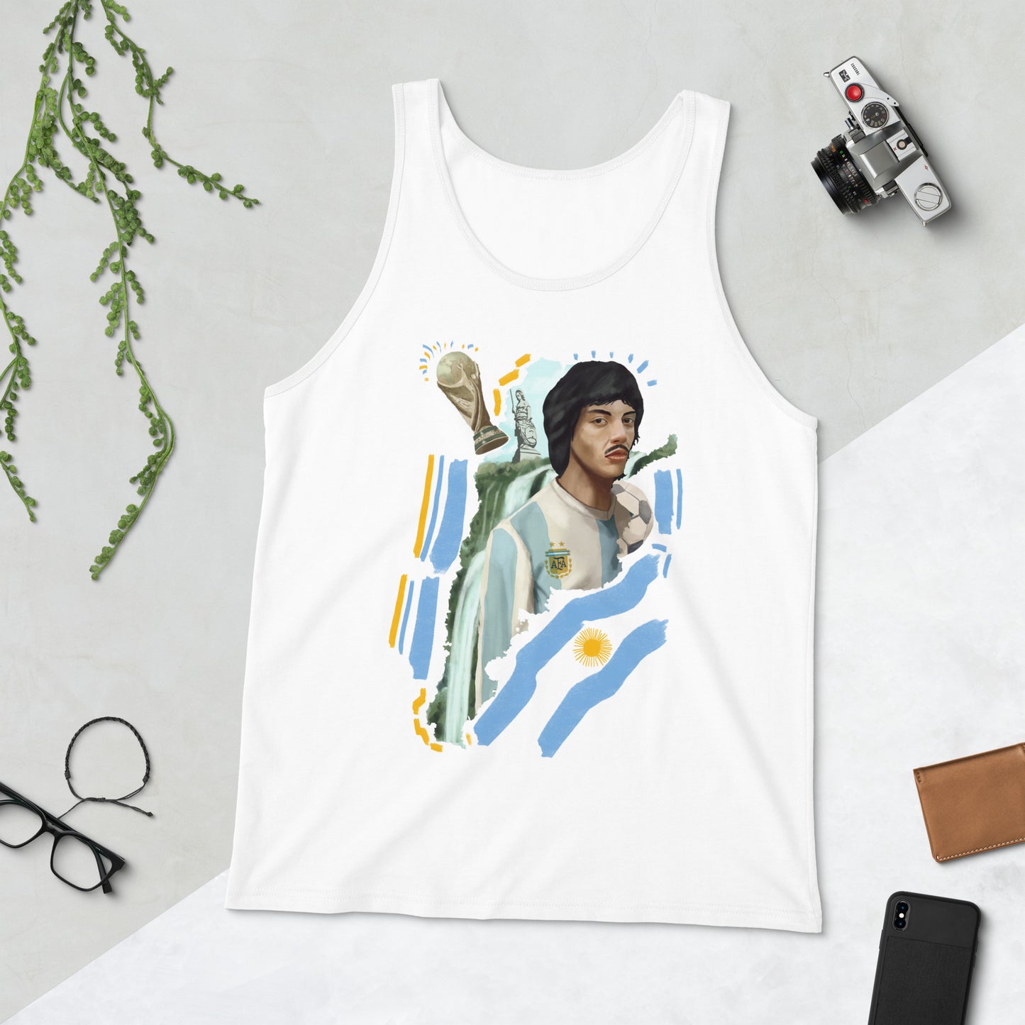 Argentina World Cup Unisex Tank