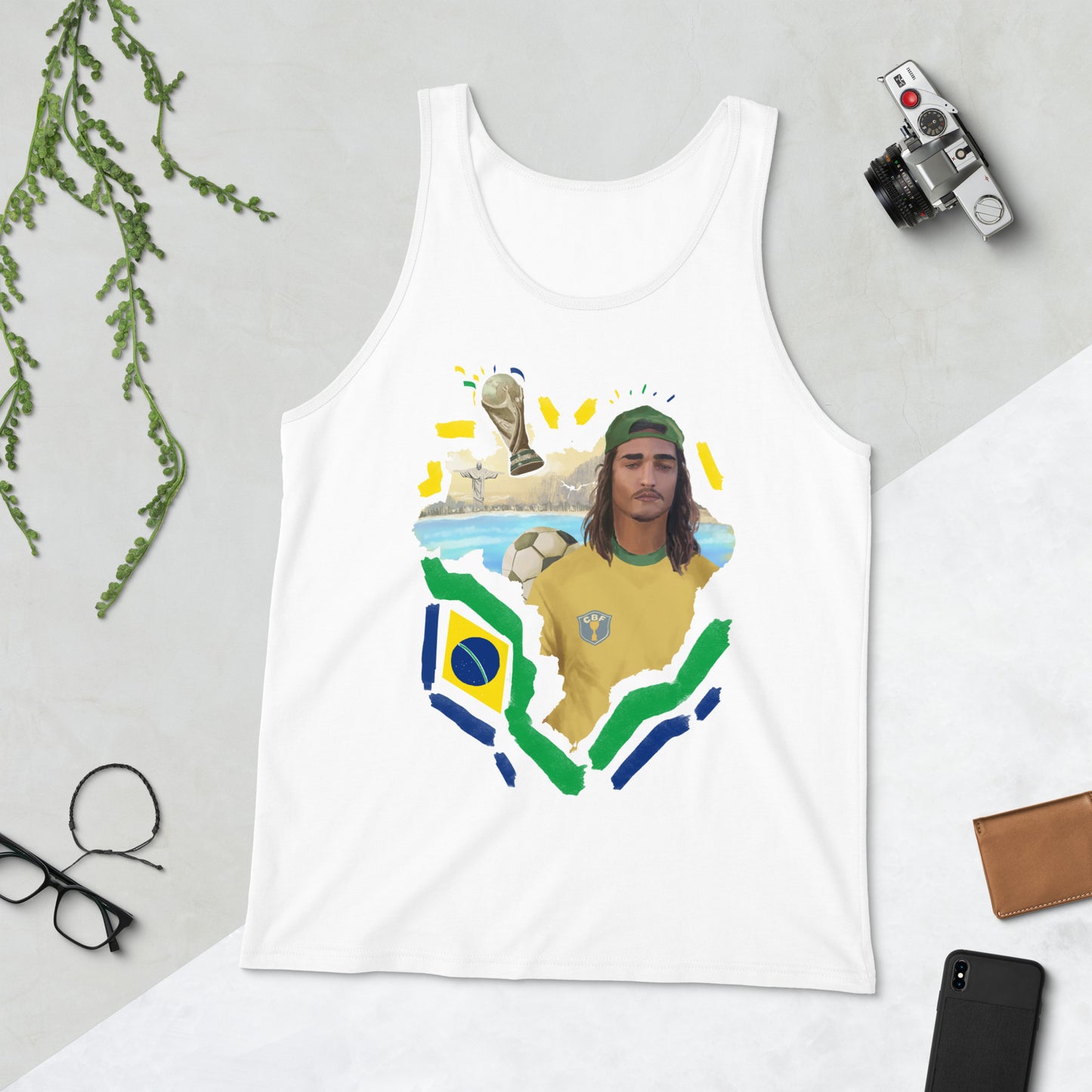 Brazil World Cup Unisex Tank