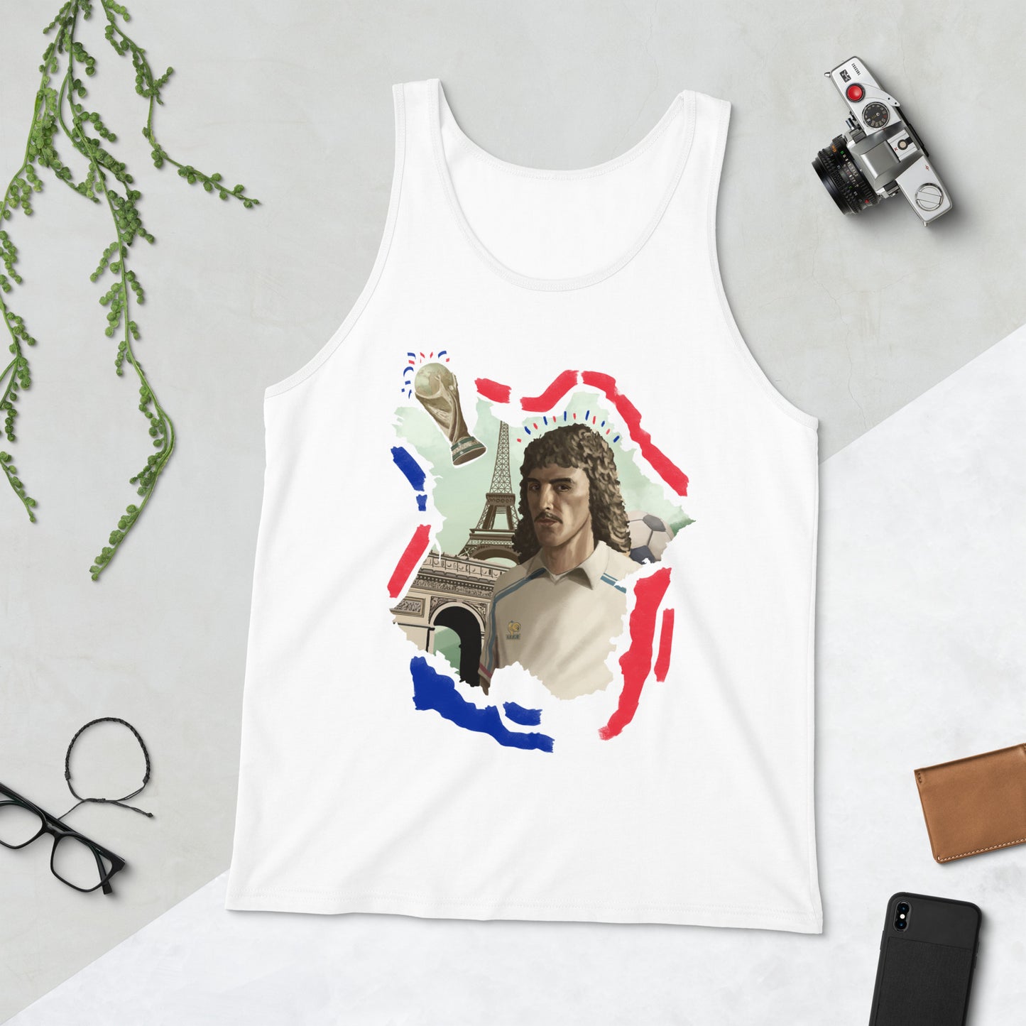 France World Cup Unisex Tank