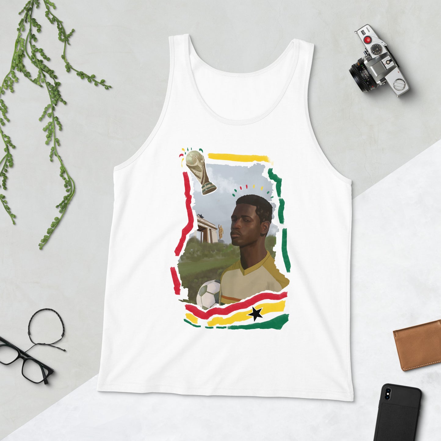 Ghana World Cup Unisex Tank