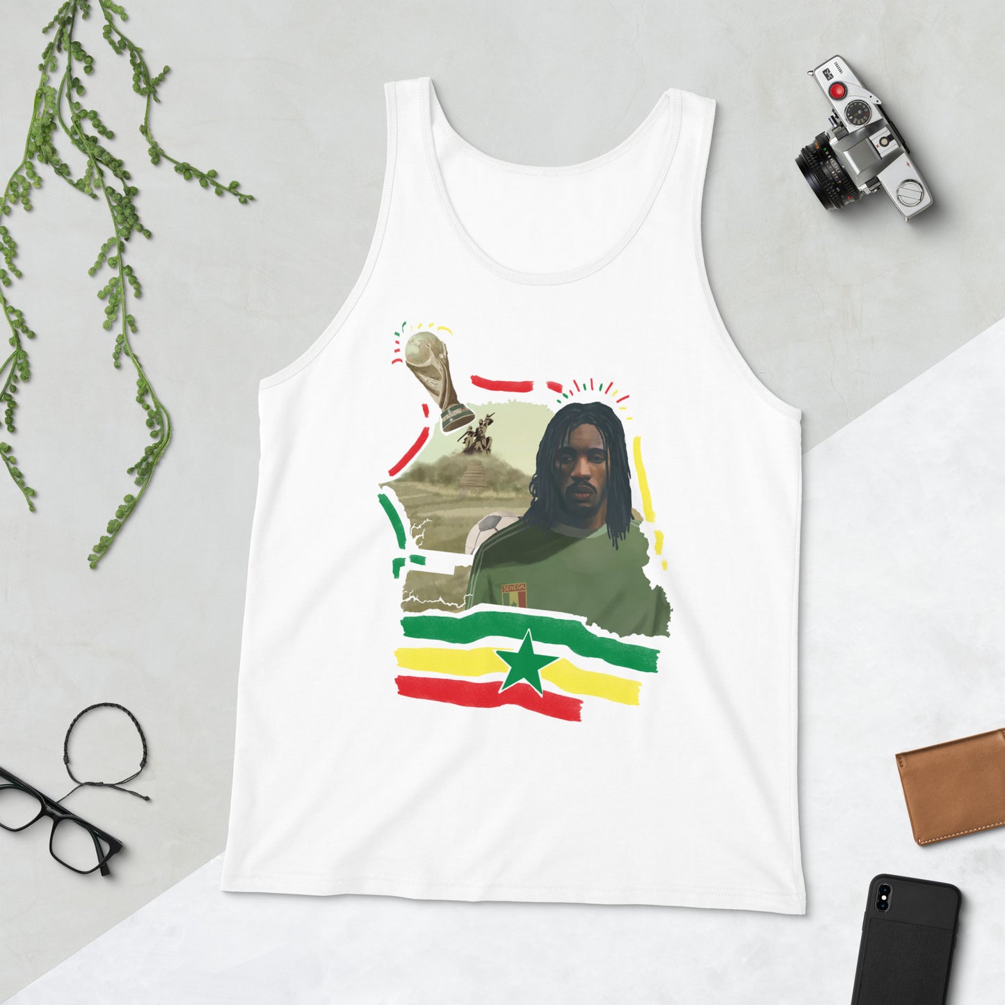 Senegal World Cup Unisex Tank