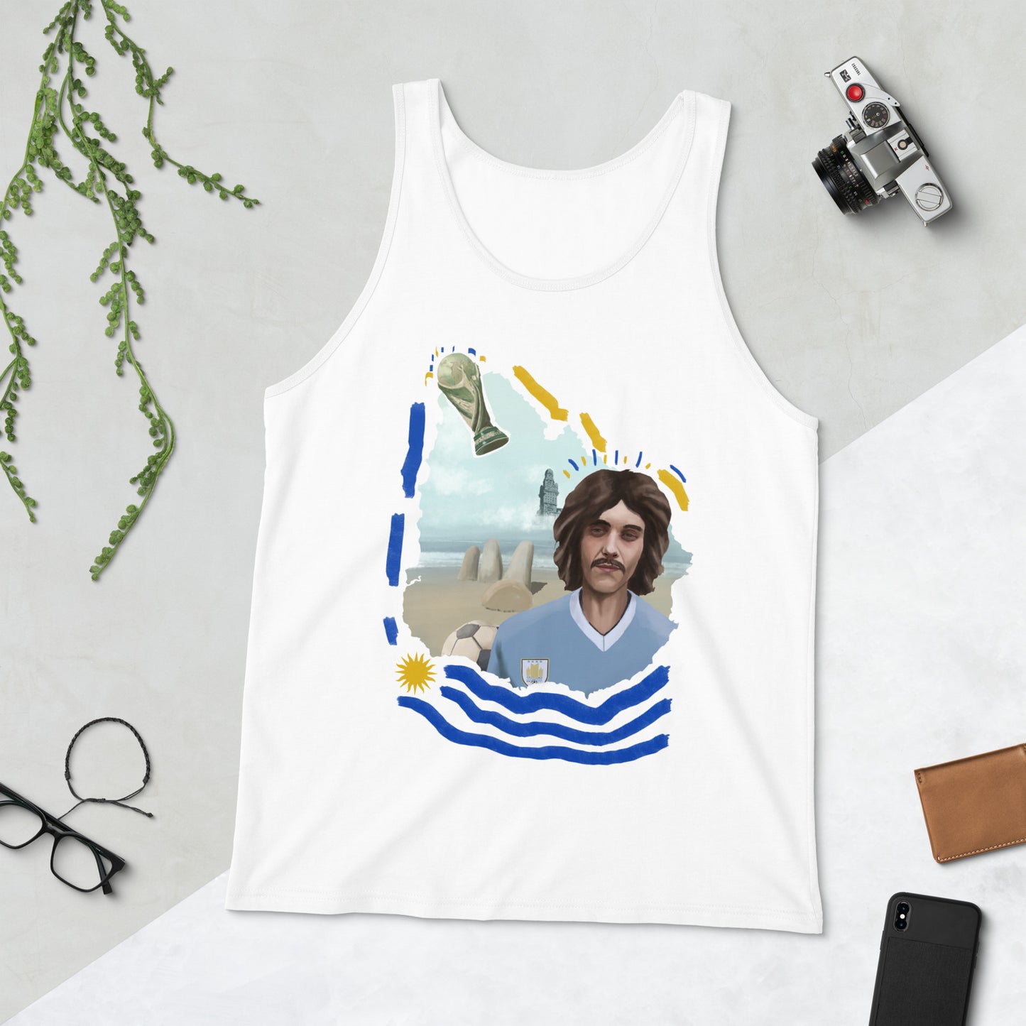 Uruguay World Cup Unisex Tank