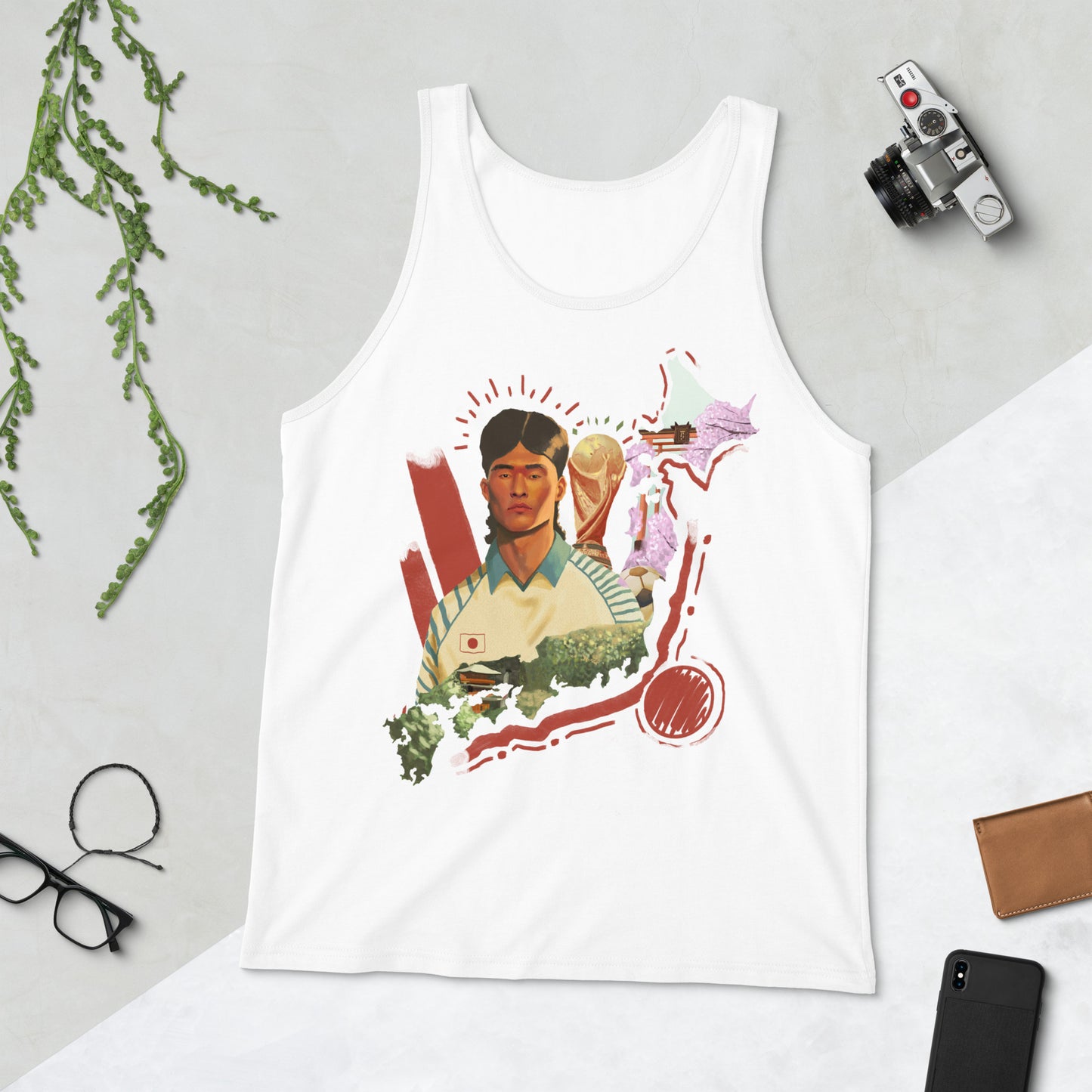 Japan World Cup Unisex Tank