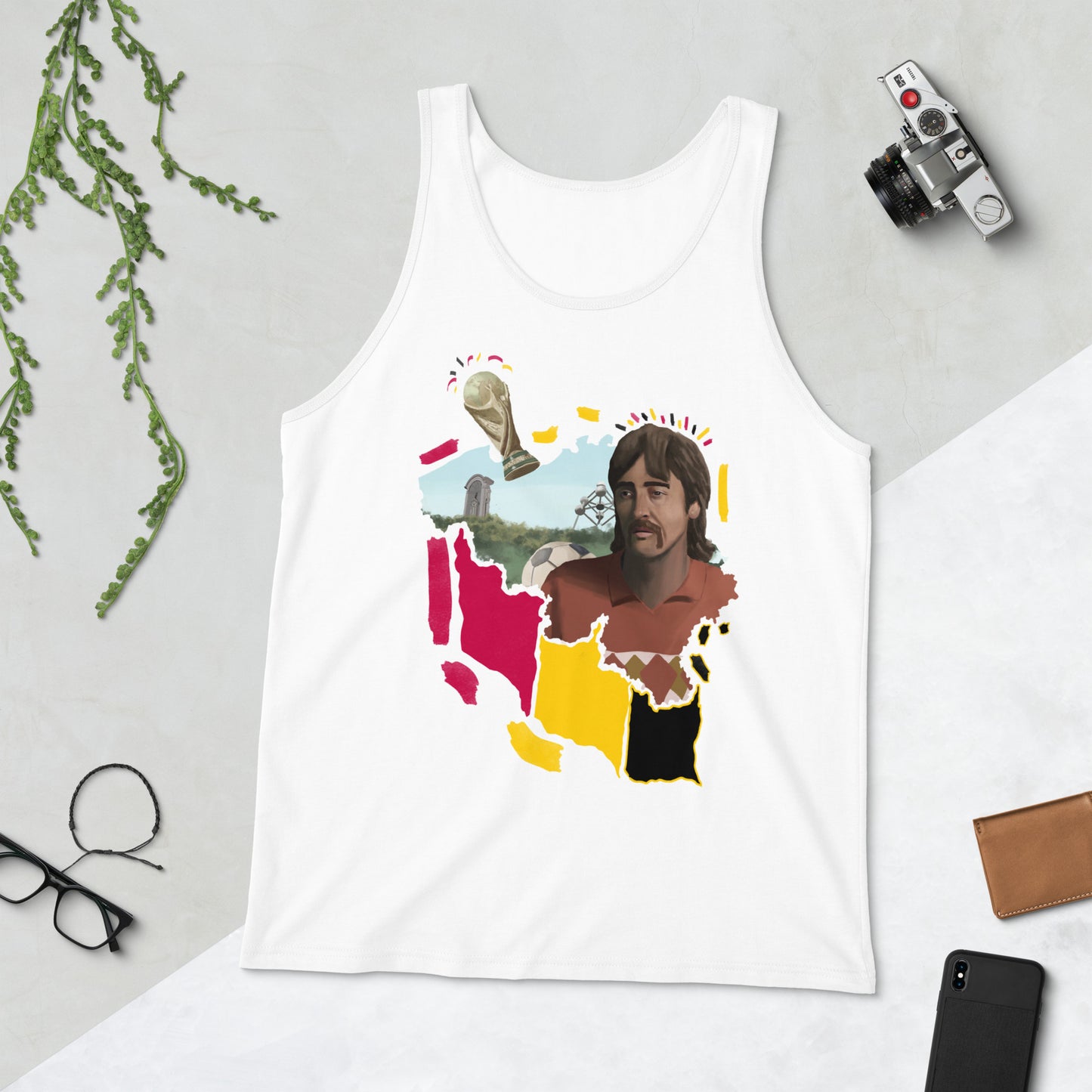 Belgium World Cup Unisex Tank