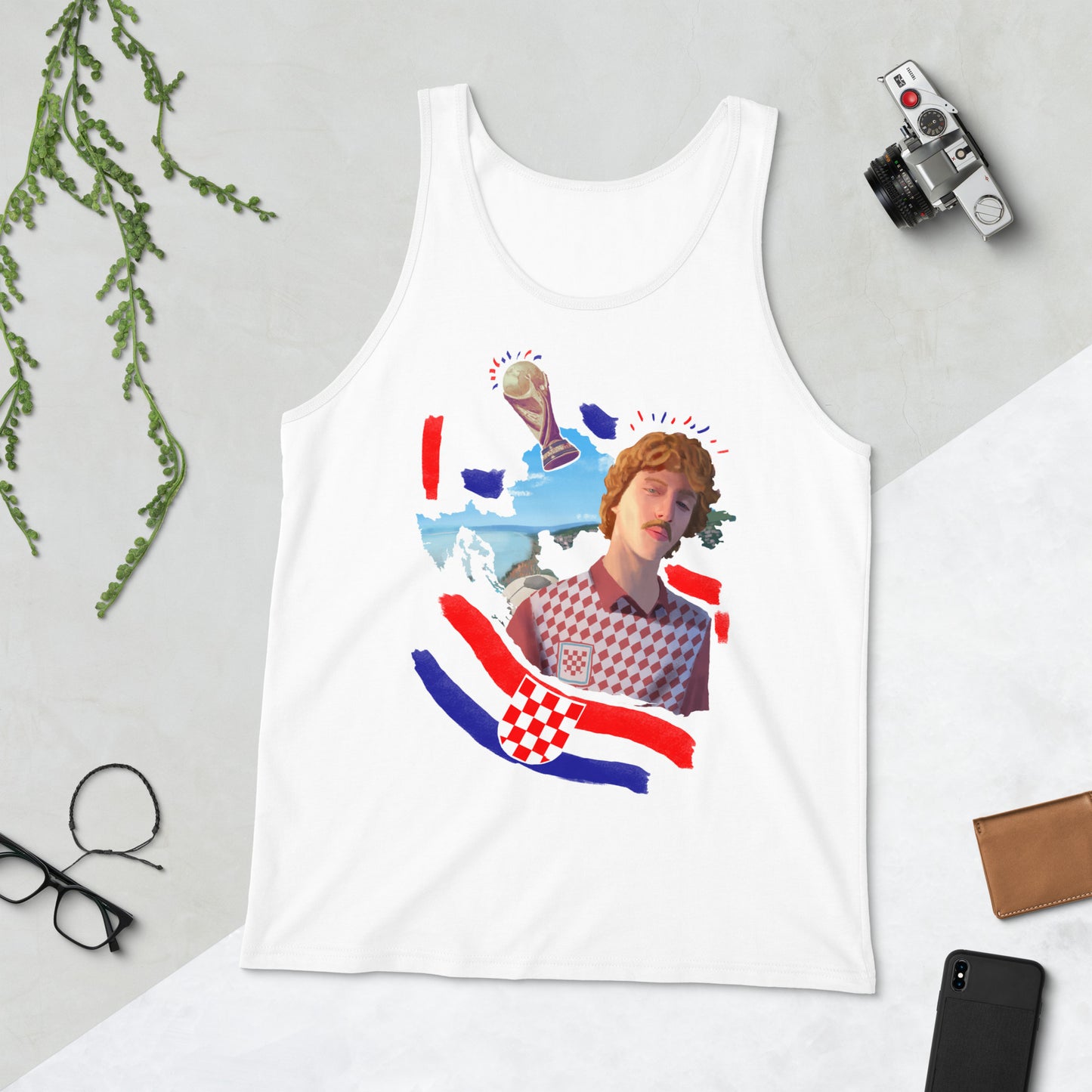 Croatia World Cup Unisex Tank