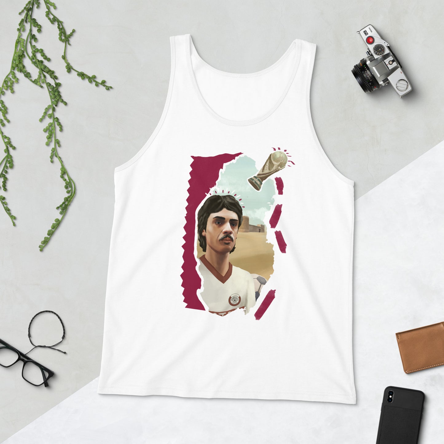 Qatar World Cup Unisex Tank