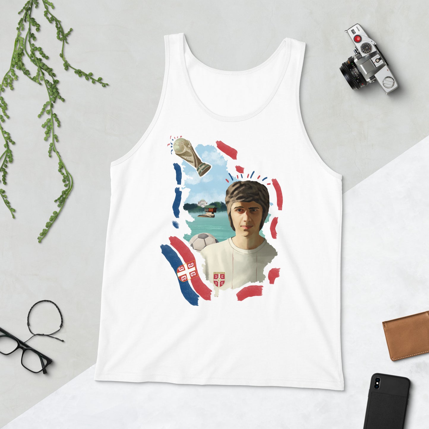 Serbia World Cup Unisex Tank