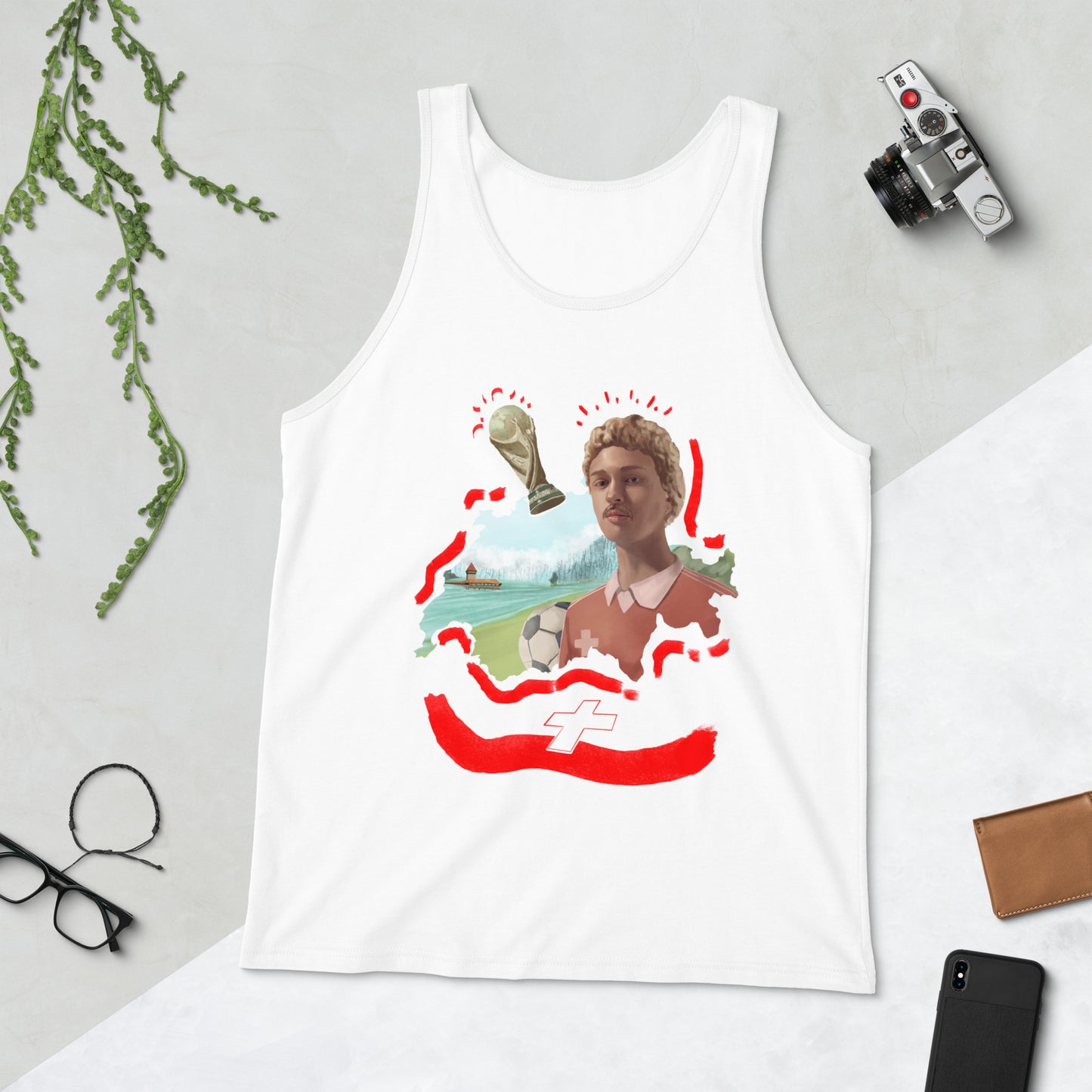 Switzerland World Cup Unisex Tank