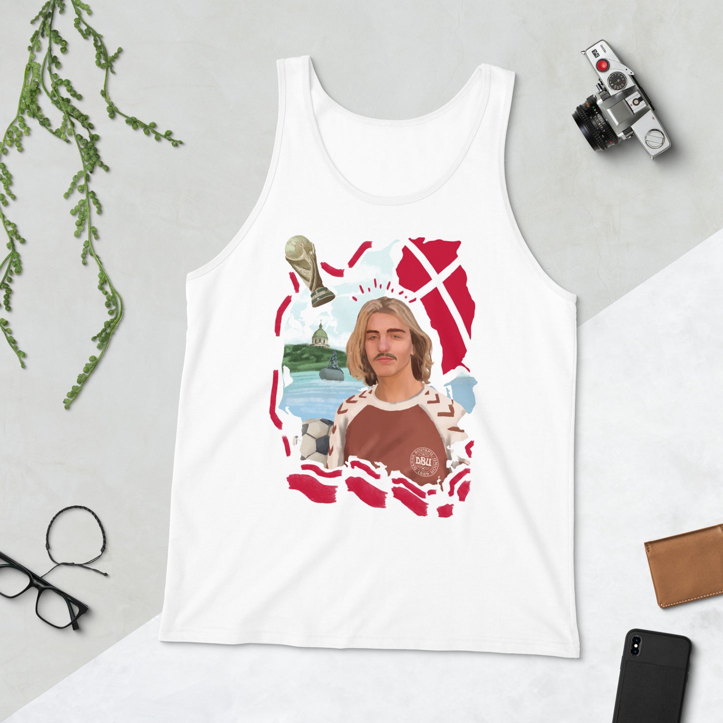 Denmark World Cup Unisex Tank