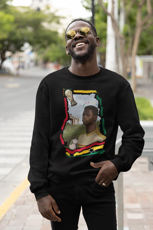 Ghana world cup black sweatshirt