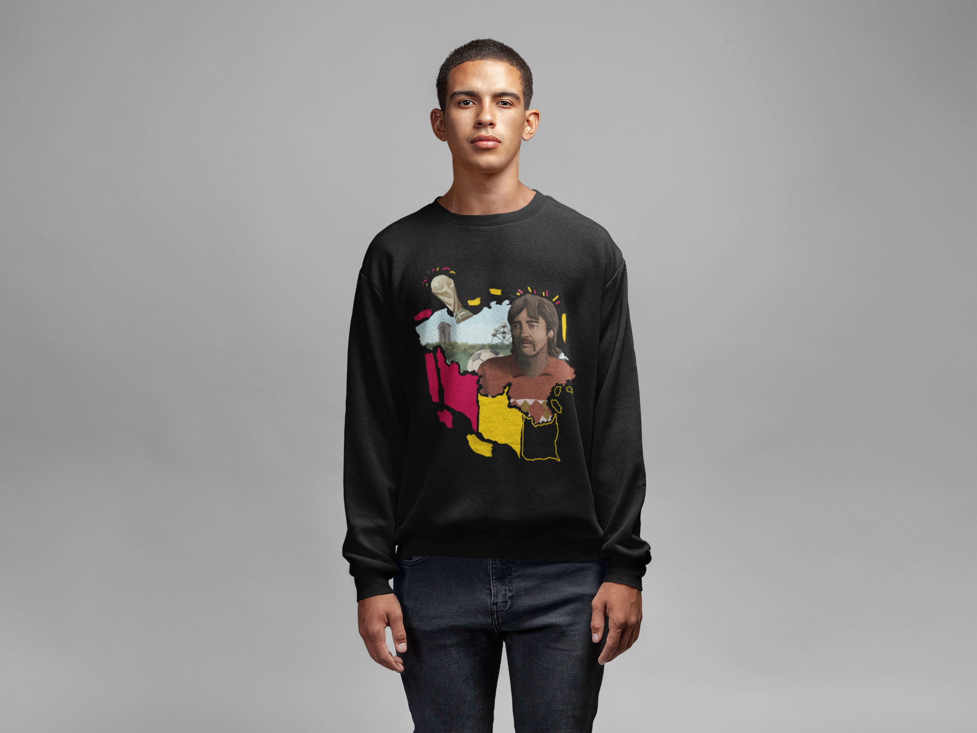 Belgium world cup black sweatshirt