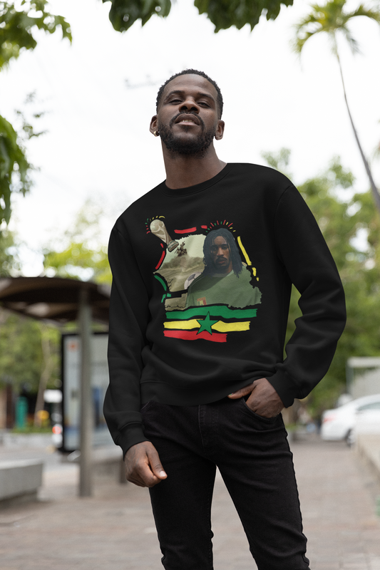 Senegal world cup black sweatshirt